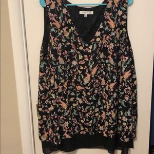 Rose & Olive 3x tank blouse